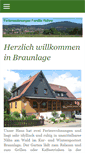 Mobile Screenshot of ferienwohnung-in-braunlage.de