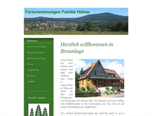 Tablet Screenshot of ferienwohnung-in-braunlage.de